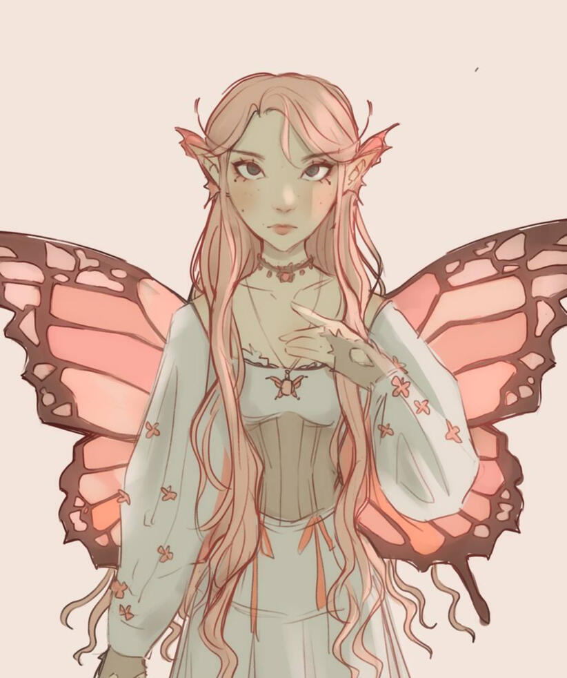 butterfly girl